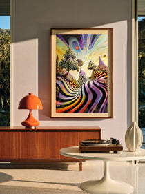 Psychedelic Wonderland Landscape 127