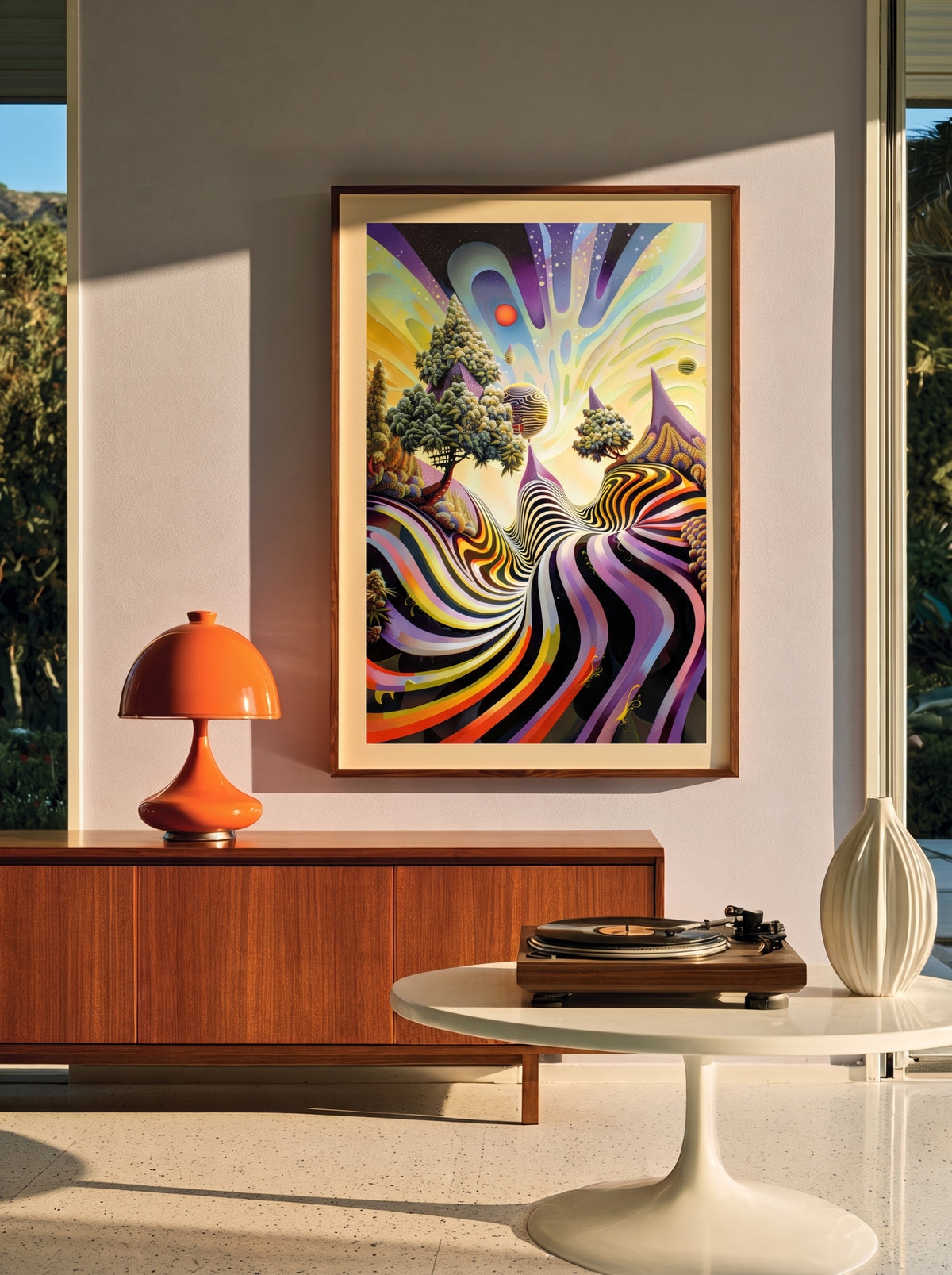 Psychedelic Wonderland Landscape 127