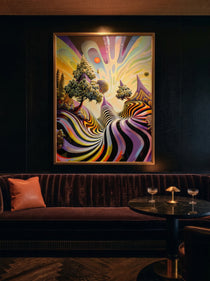Psychedelic Wonderland Landscape 127