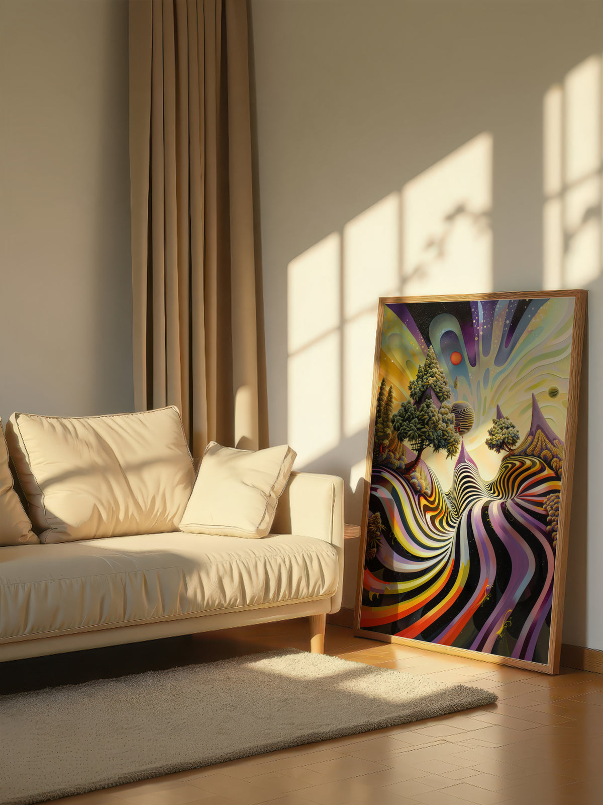 Psychedelic Wonderland Landscape 127