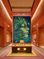 Visionary Nature Portrait – Surreal Nature Wall Art 128