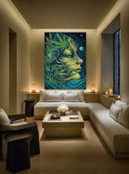 Visionary Nature Portrait – Surreal Nature Wall Art 128