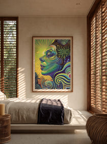 Cosmic Awakening Portrait 129