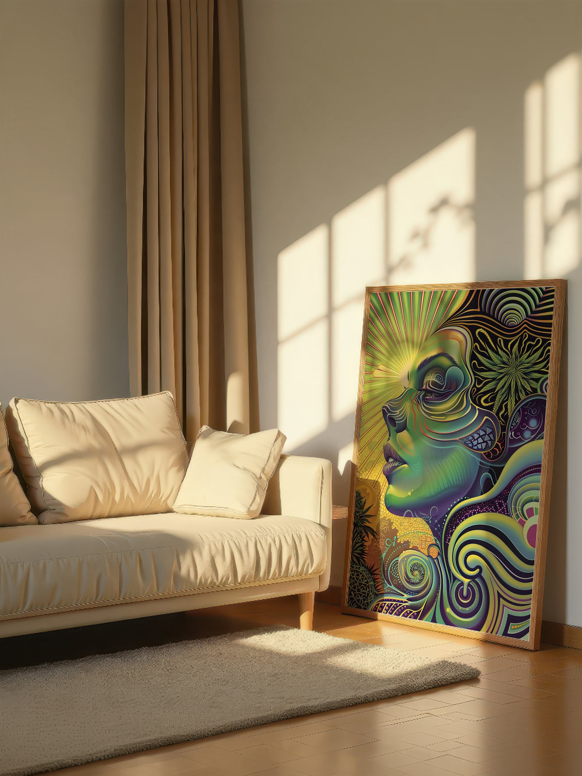 Cosmic Awakening Portrait 129