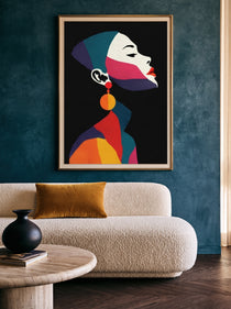 Minimalist Profile Portrait 130