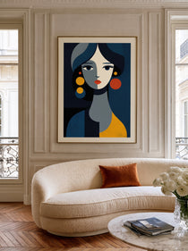Twilight Geometric Portrait 131