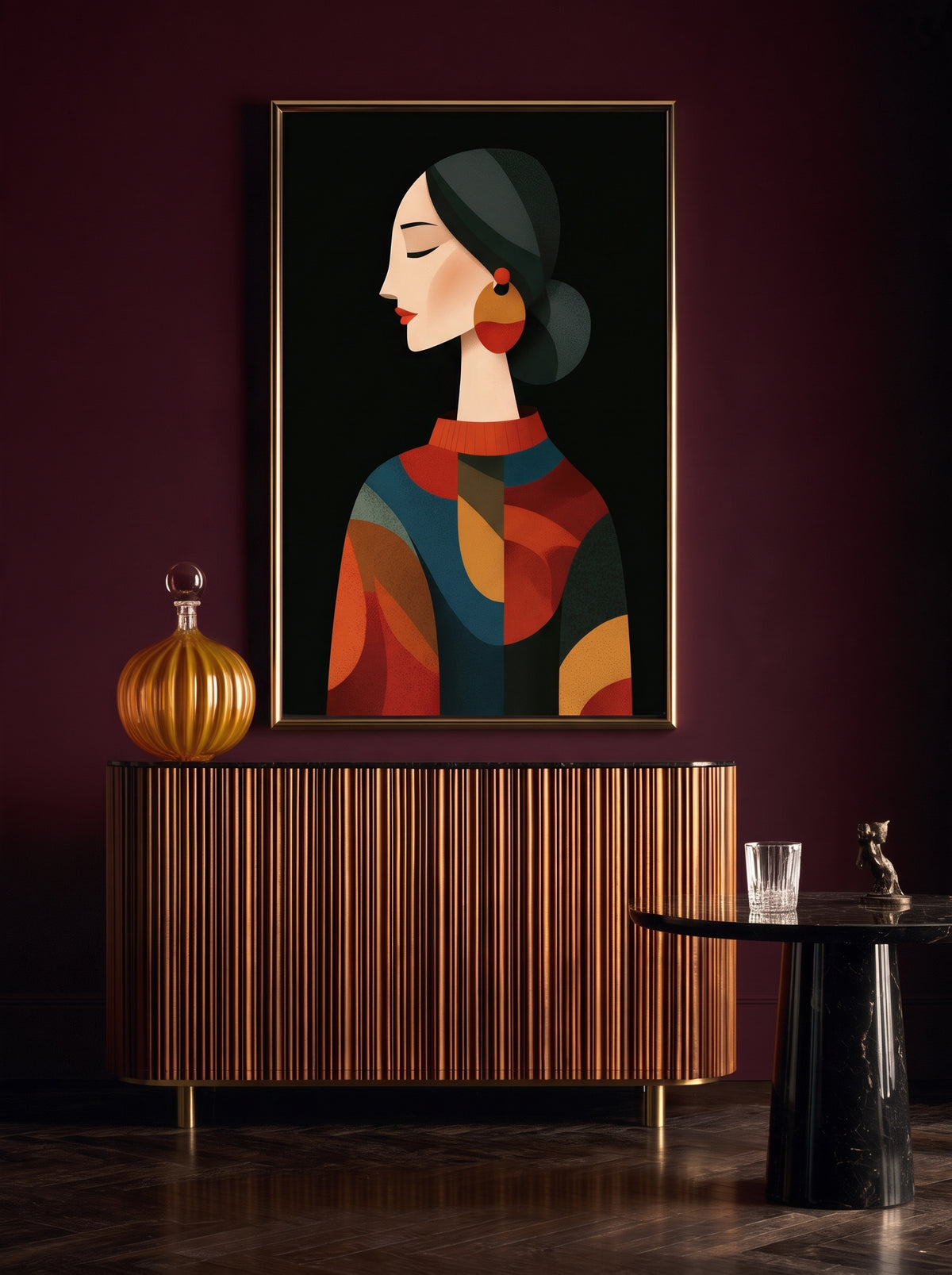 Retro Illustration Profile 132