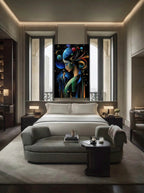Surreal Deco Figures – Surreal Art Deco Wall Art 135