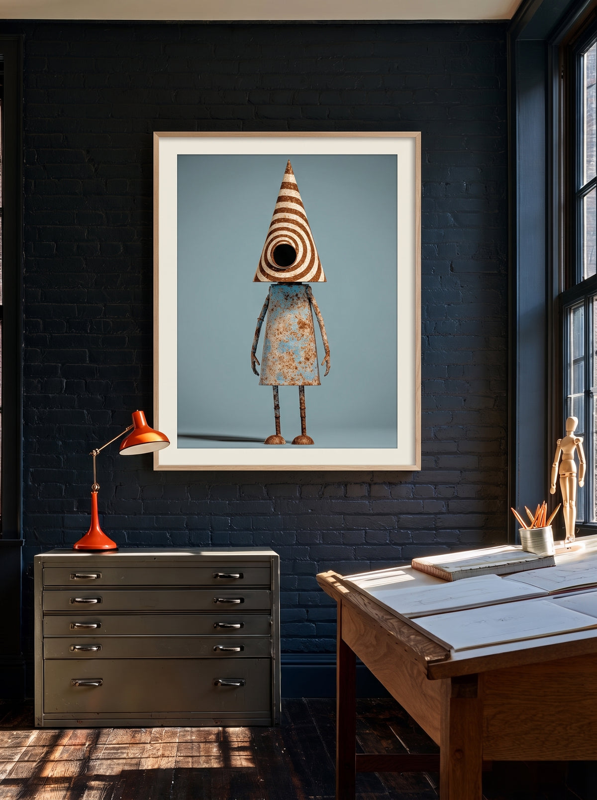 Whimsical Tinman Sculpture 139