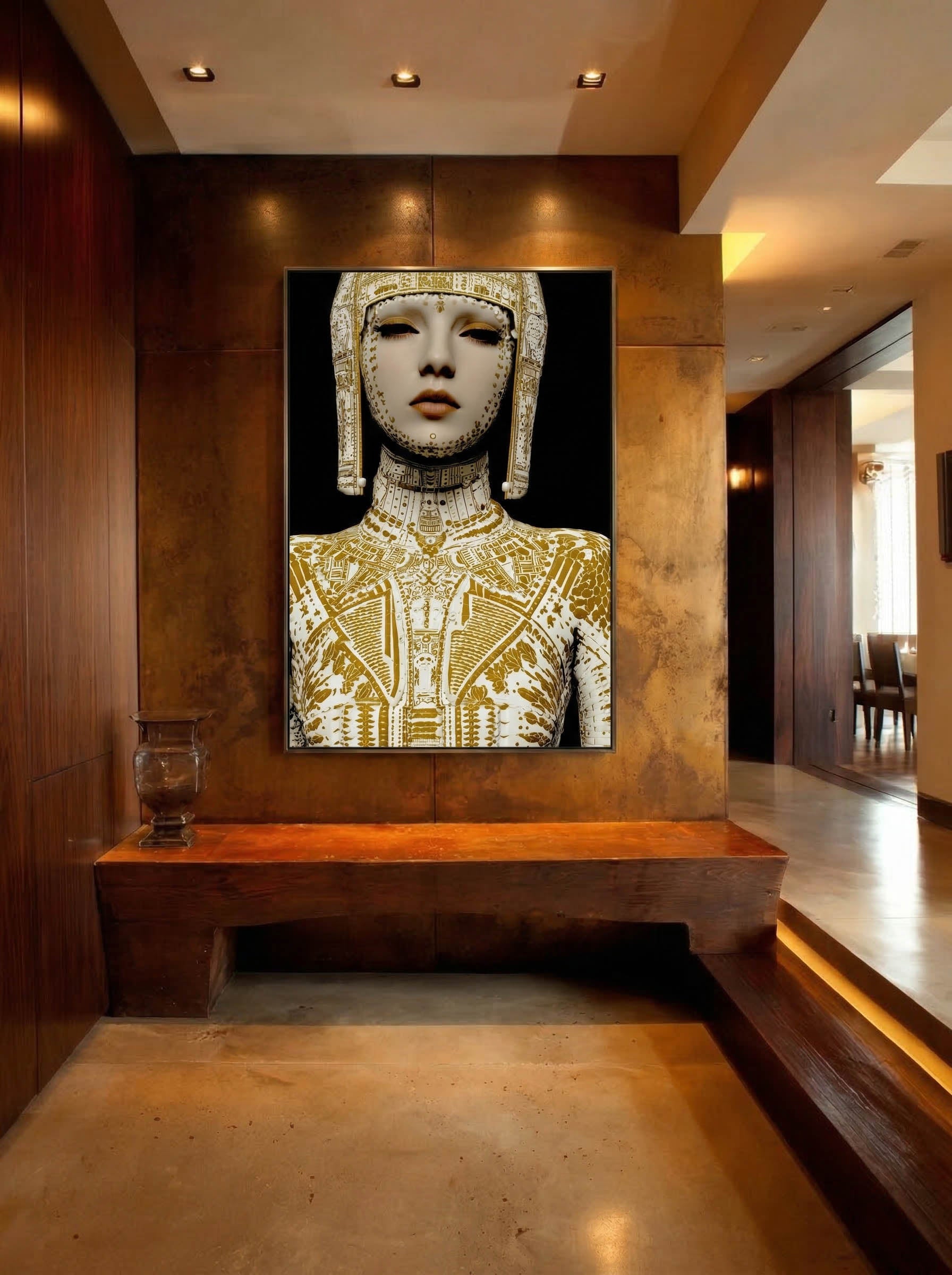 Contemporary Ornate Figure – Surreal Ornate Wall Art 143 Secondary image