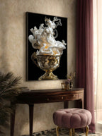 Surreal Teacup Figure – Surreal Whimsical Wall Art 144