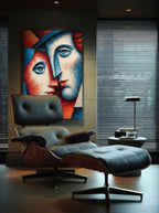 Abstract Duo – Surreal Abstract Wall Art 147