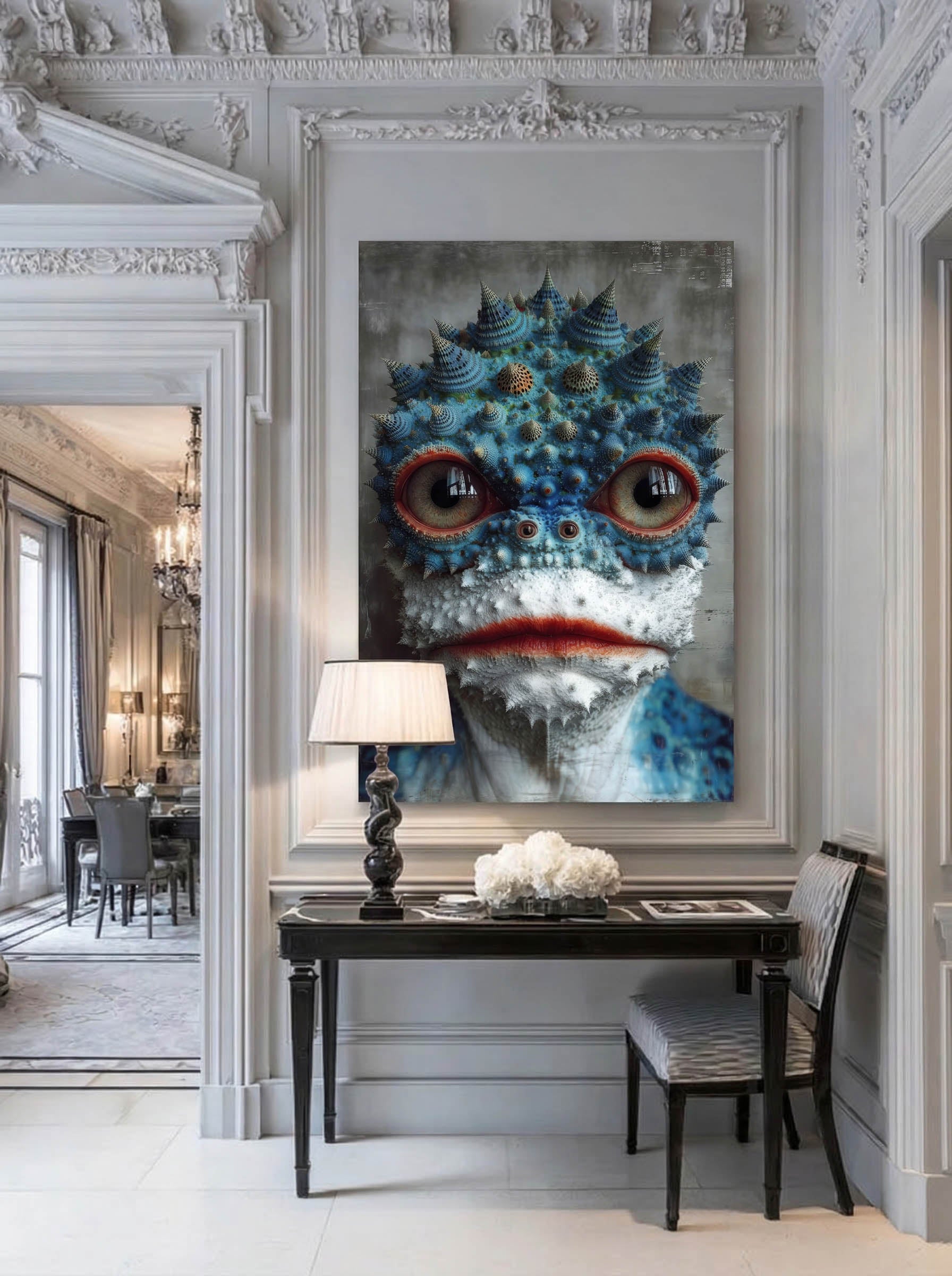 Surreal Creature Portrait – Surreal Fantasy Wall Art 148