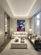 Surreal Feline – Surreal Animal Wall Art 149