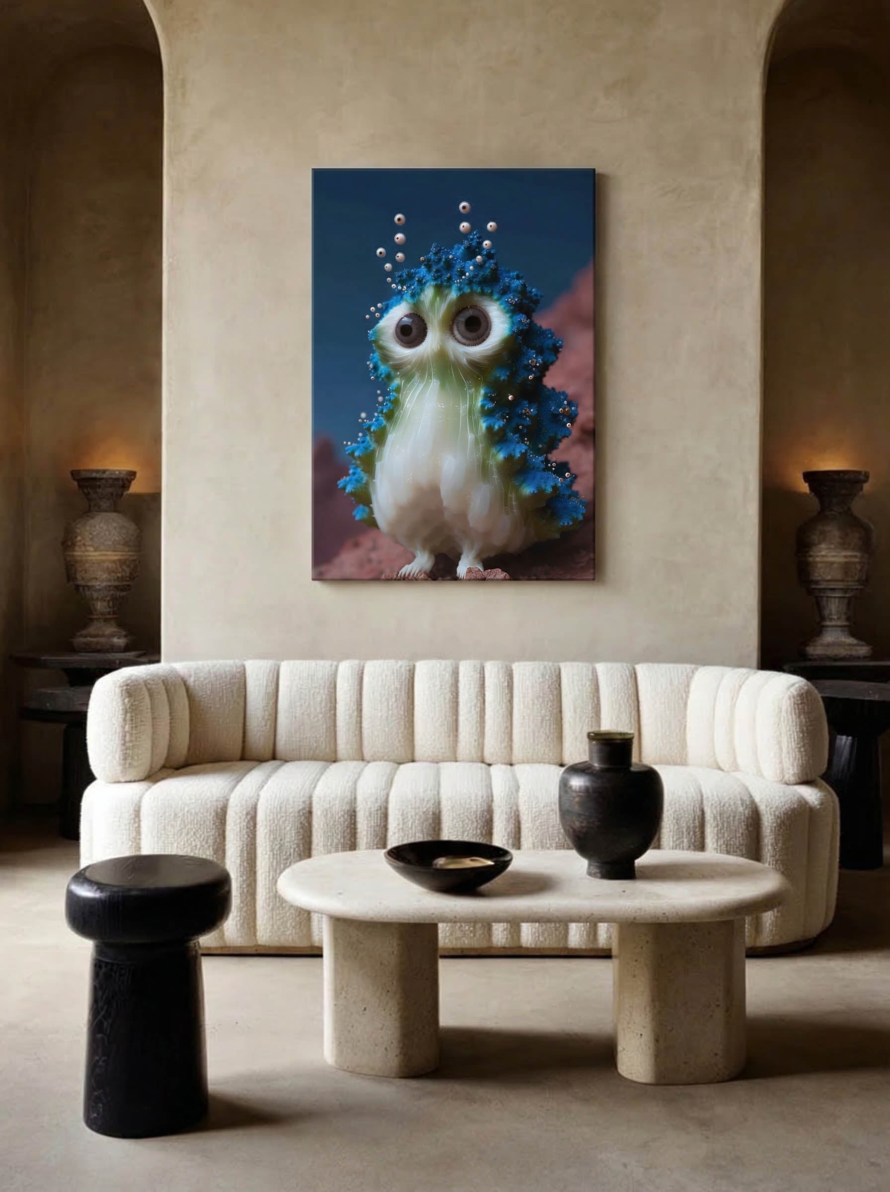 Fractal Creature – Surreal Abstract Wall Art 150
