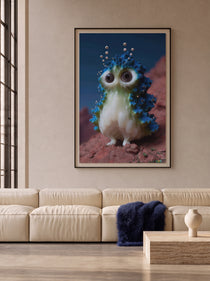 Fantasy Owl Sculpture 150