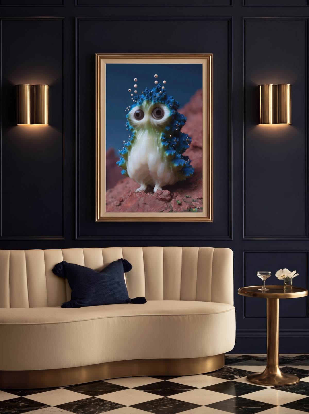 Fantasy Owl Sculpture 150