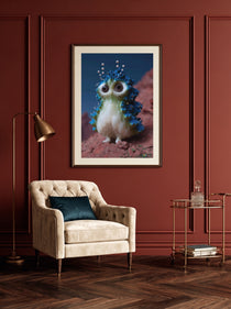 Fantasy Owl Sculpture 150