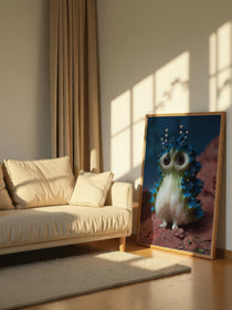 Fantasy Owl Sculpture 150