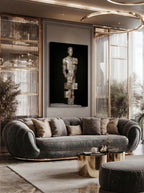 Modern Sculptural Figure – Surreal Sculptural Wall Art 152