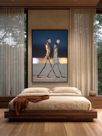 Strolling Figurative Sculpture 155