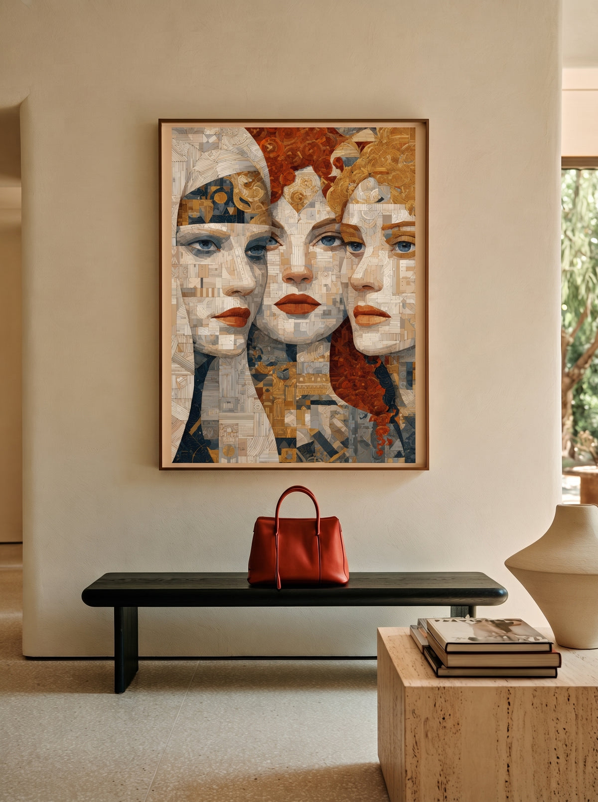 Geometric Mosaic Sisters 164