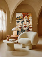 Modern Mosaic Trio – Surreal Mosaic Wall Art 164