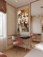 Modern Mosaic Trio – Surreal Mosaic Wall Art 164
