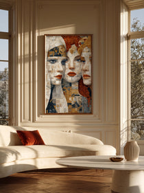 Geometric Mosaic Sisters 164