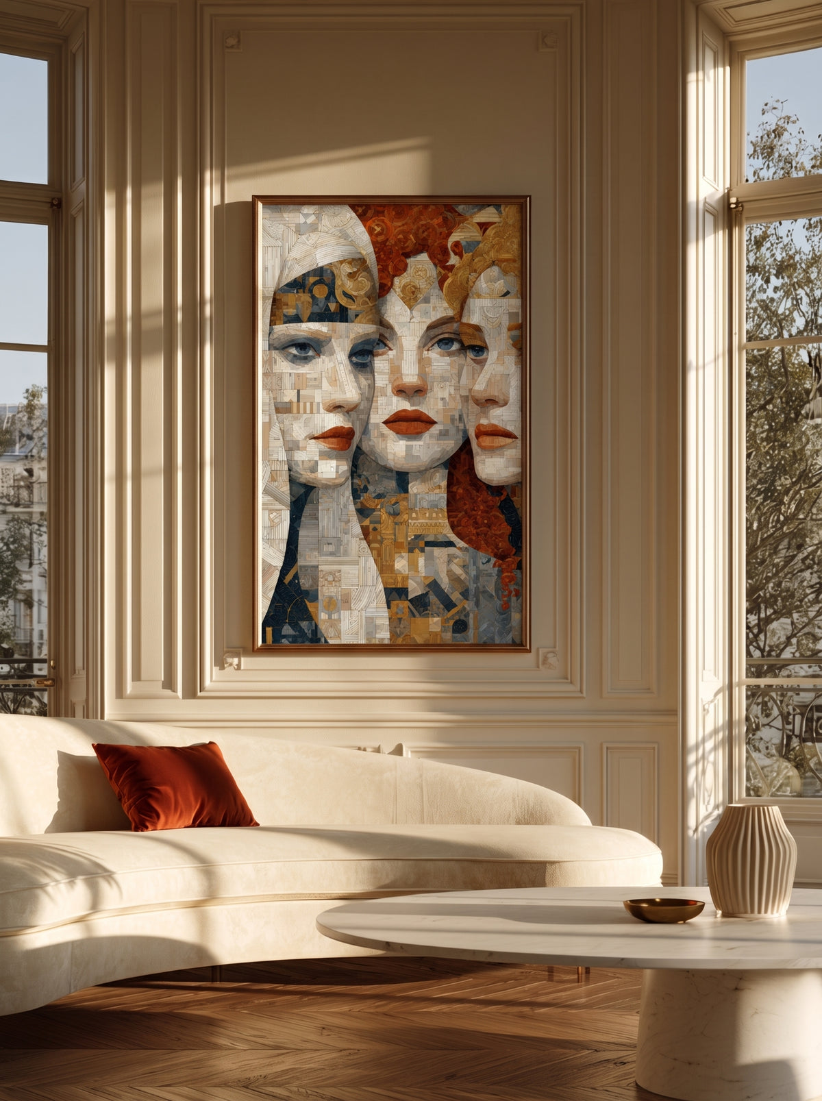 Geometric Mosaic Sisters 164