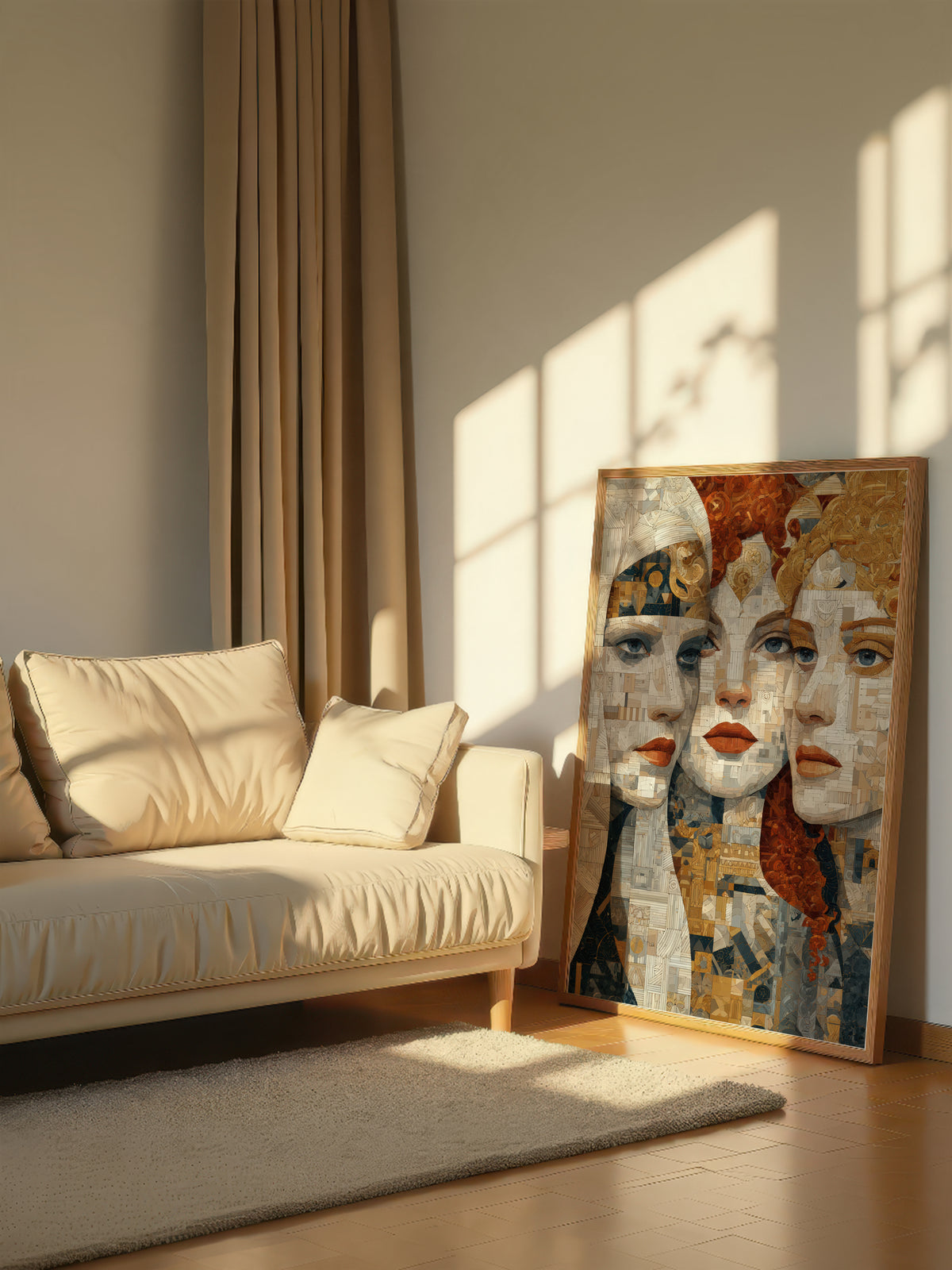 Geometric Mosaic Sisters 164