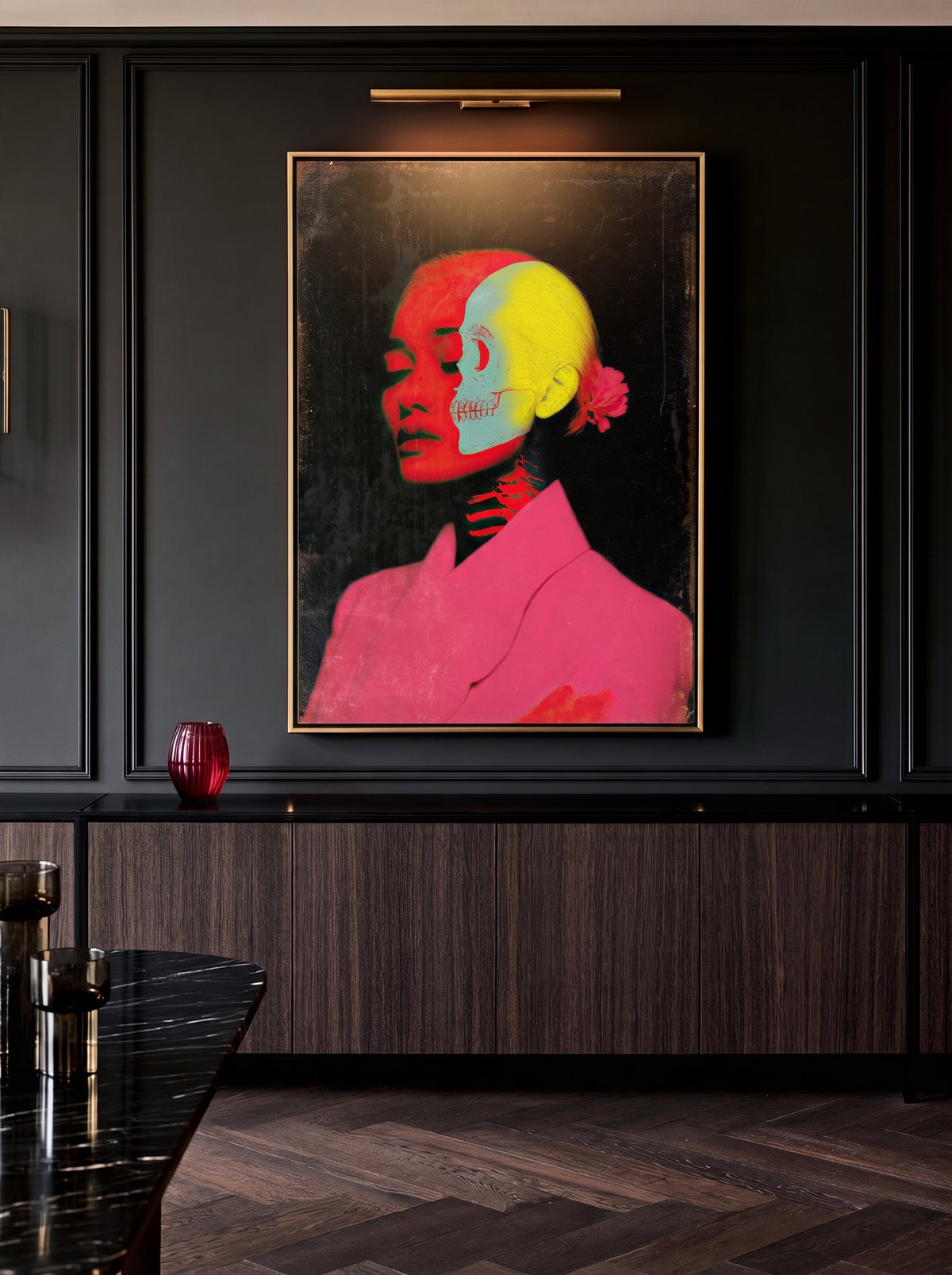 Neon X-Ray Portrait 175