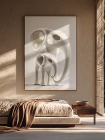 Minimalist Elephant Sculpture 193