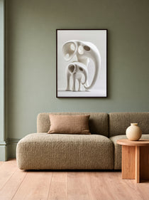 Minimalist Elephant Sculpture 193