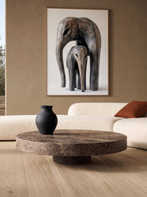 Rustic Elephant Sculpture 194