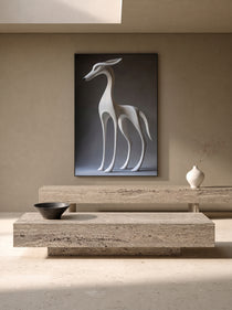 Modern Greyhound Sculpture 195