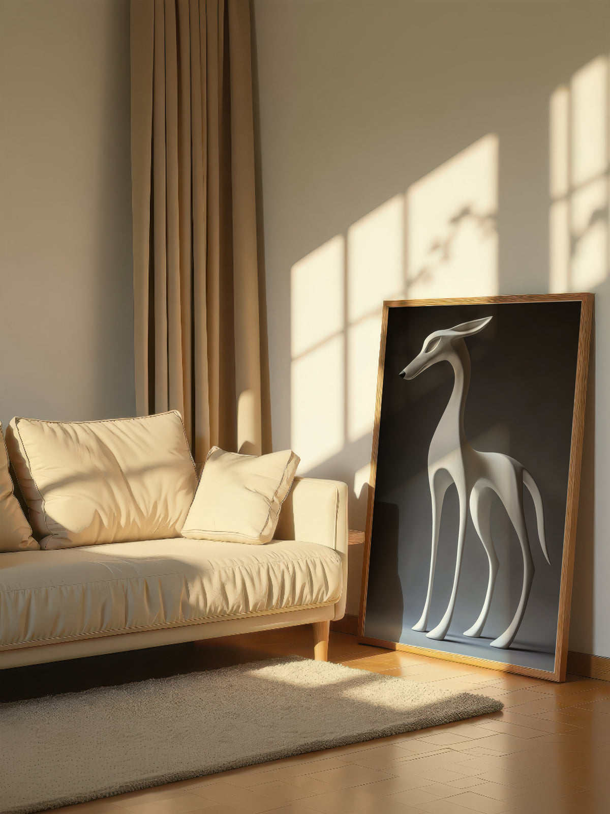 Modern Greyhound Sculpture 195
