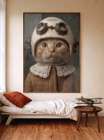 Vintage Aviator Portrait 197