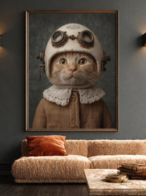 Vintage Aviator Portrait 197