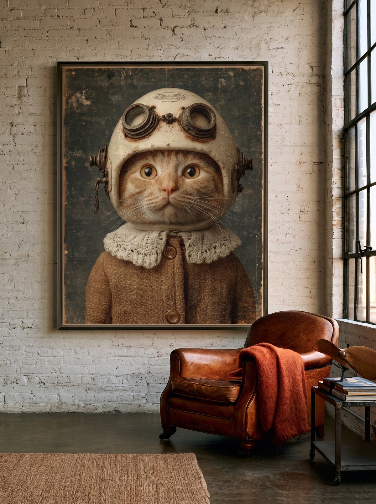 Vintage Aviator Portrait 197