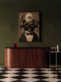 Whimsical Tuxedo Portrait 198