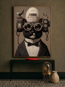 Whimsical Tuxedo Portrait 198