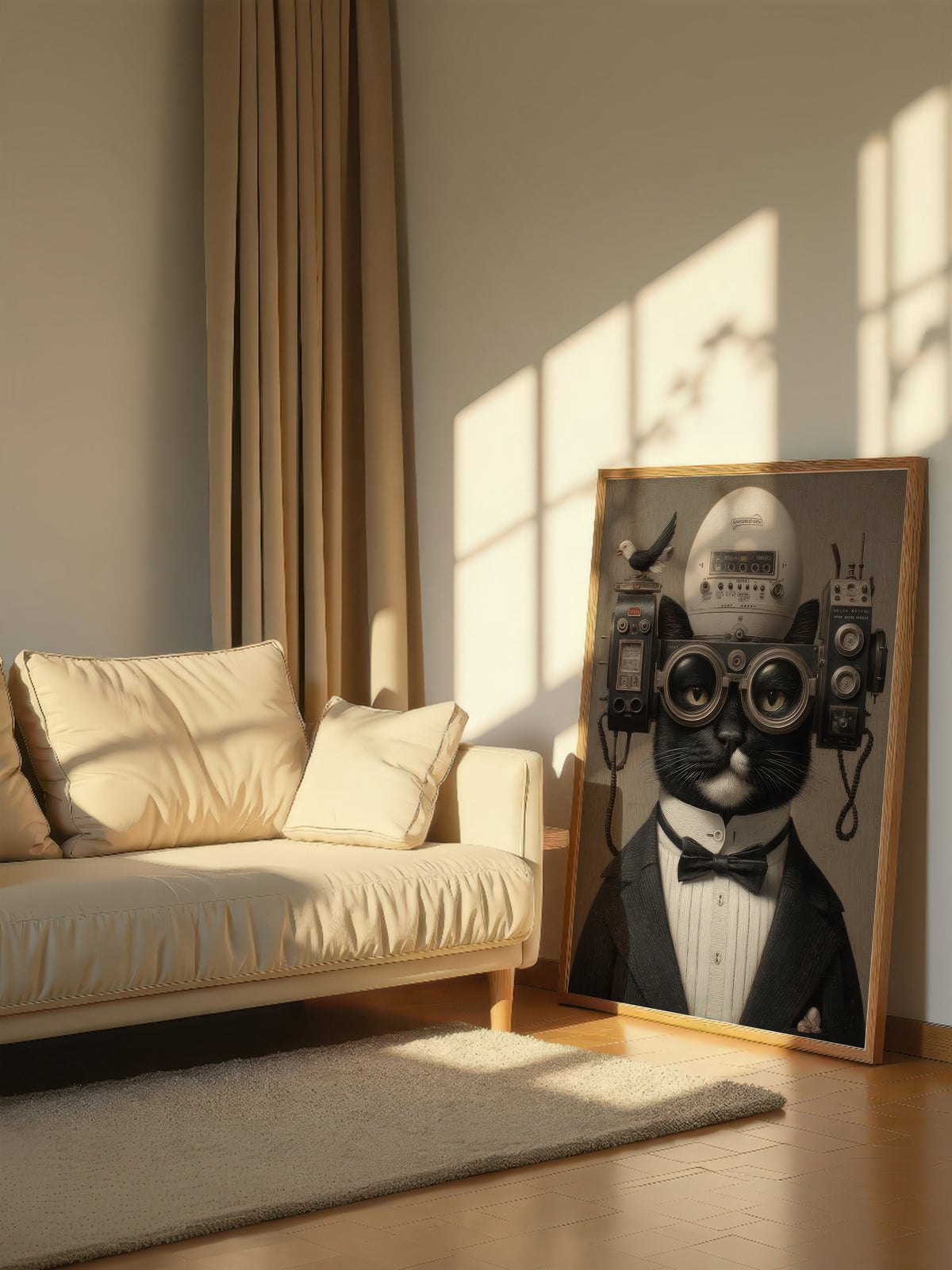 Whimsical Tuxedo Portrait 198