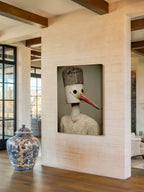 Whimsical Bird Portrait – Surreal Whimsical Wall Art 491