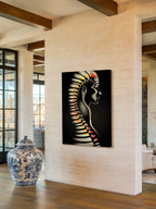 Helix – Surreal Sculptural Portrait Wall Art 507