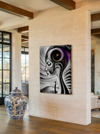 Threshold – Surreal Coastal Contemplation Wall Art 503