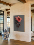 Iron Blossom – Surreal Industrial Botanical Wall Art 470