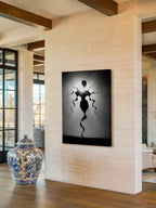 Elegant Night-Out – Surreal Abstract Silhouette Wall Art 544