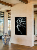 Radiant Thought – Surreal Abstract Light Wall Art 517