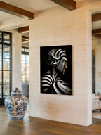 Eternal Flow – Surreal Sculptural Portrait Wall Art 520